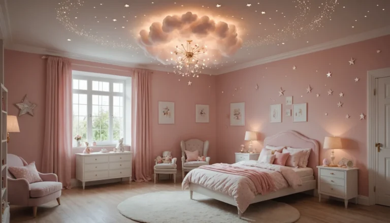 plafonnier chambre fillette