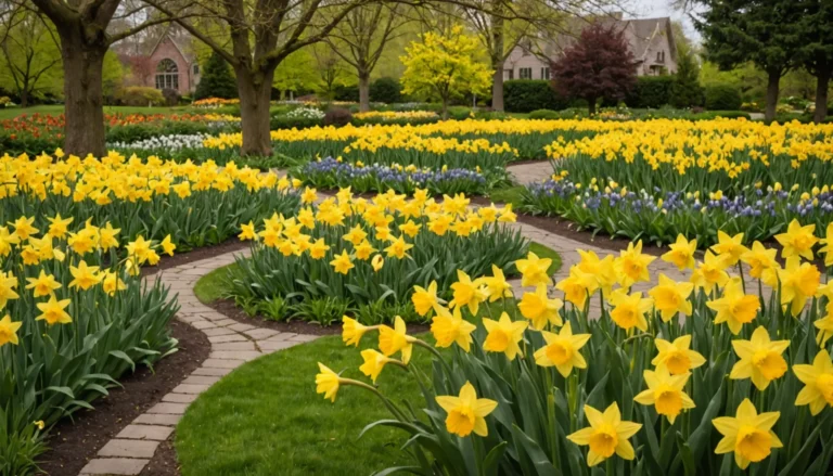 fleurs jaunes de printemps pour le jardin