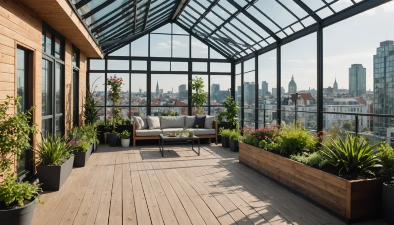 serre pour la terrasse