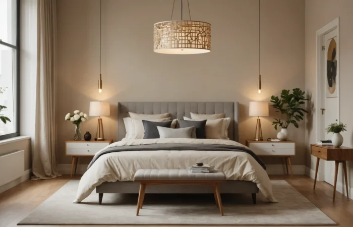 lampadaire chambre à coucher