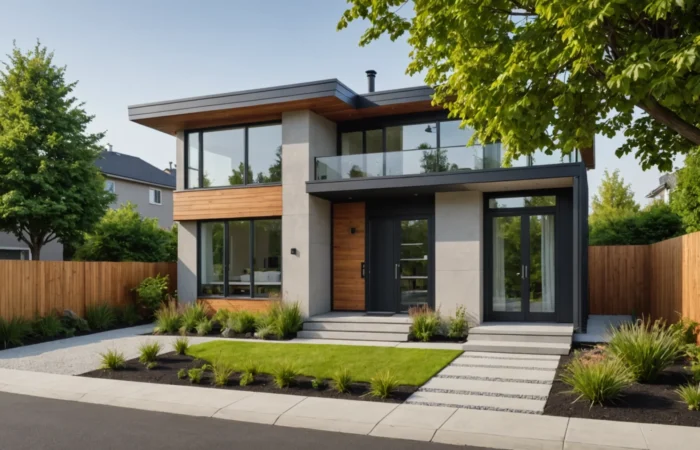maison sur petit terrain